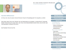 Tablet Screenshot of praenataldiagnostik-trier.de